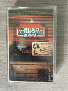 Creedence Clearwater Revival Cassette Tape - The 20 Greatest Hits - TC-FT 558 - Picture 1 of 2