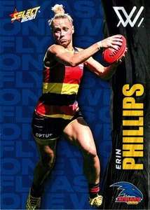 2021 Adelaide Crows AFLW Select Footy Stars Card - Erin Phillips - Picture 1 of 3