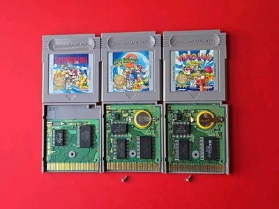 Super Mario Land 1 2 3 Nintendo Game Boy Original Lot 3 Classic Games Authentic - Image 1 of 4