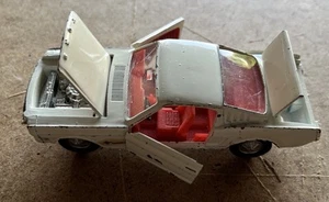 Vintage 1967 Dinky Meccano #161 Ford Mustang White Sports Coupe made in England - Picture 1 of 7