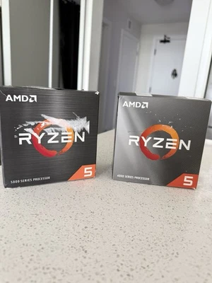 Lot of 2 AMD Ryzen 5 3600 CPUs (untested) – Box mismatched – AS-IS - Image 1 of 4