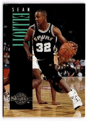 1994-95 Skybox - Sean Elliott #281 San Antonio Spurs  - Image 1 of 2