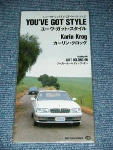 KARIN KROG Japan 1995 PROMO Un-openned Tall 3"inch CD Single YOU'VE GOT STYLE - Picture 1 of 2