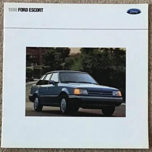 FORD ESCORT LF USA Car Sales Brochure 1990 #152 Ann. 8/89 - Picture 1 of 3