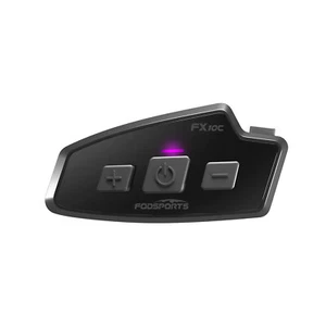 FX 10C Motorcycle Helmet Intercom Mesh Communication Bluetooth Headset 1000m FM - Picture 1 of 21