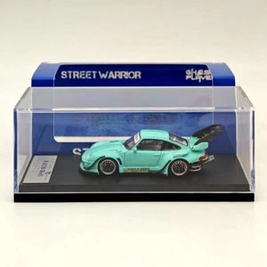 SW 1:64 Luminous RWB 993 Tomianki Racing Sports Modelo Clásico Diecast Verde - Imagen 1 de 7
