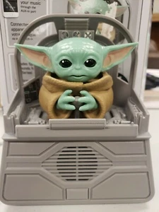 Star Wars Mandalorian The Child Speaker Voice Activated Aux Speaker with Cord - Picture 1 of 5