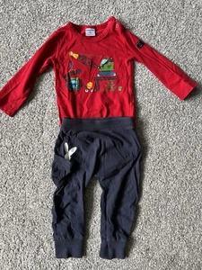 Polarn o pyret top and no added sugar Boys joggers 9-12 Months - Picture 1 of 3