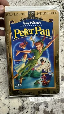 Limited Edition Peter Pan Masterpiece Collection. Original VHS. - Image 1 of 4