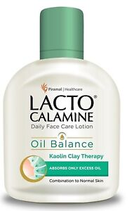 Lacto Calamine Daily Face Care Lotion Oil Balance 120ml Normal Skin