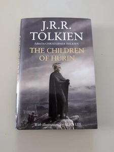The Children of Hurin J.R.R. Tolkien 2007 Hardback Dust Jacket Alan Lee - Picture 1 of 5