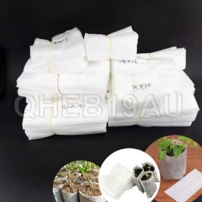 Non-Woven Fabric Cultivation Bag Biodegradable Plant Grow Nursery Pot 26H - Image 1 of 4