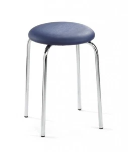 Hocker Küchenhocker Badhocker chrom Mayer 1134 Kunstleder sofort - Bild 1 von 16