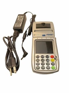 First Data FD400GT Silver & Black Wireless Handheld Terminal Credit Card Reader - Picture 1 of 4