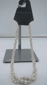 Faux Pearl Necklace by Occasion 18+3 in (T5) - Picture 1 of 5