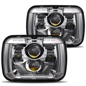HWSTAR 2022 New 180W 1000% Bright H6054 5x7 7x6 Led Headlights - Picture 1 of 8