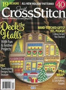 Just Cross Stitch Magazine ~ December 2023 - Deck The Halls - Bild 1 von 5