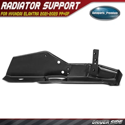 Driver Left Radiator Support Side Panel for Suzuki Grand Vitara 2006-2008 Steel - Image 1 of 4