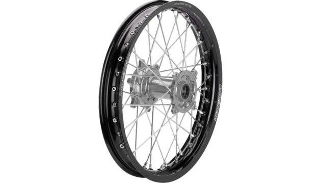 Moose SX-1 Complete Wheel Rear 19x2.15 Black with Gray Hub #251513 - Image 1 of 1