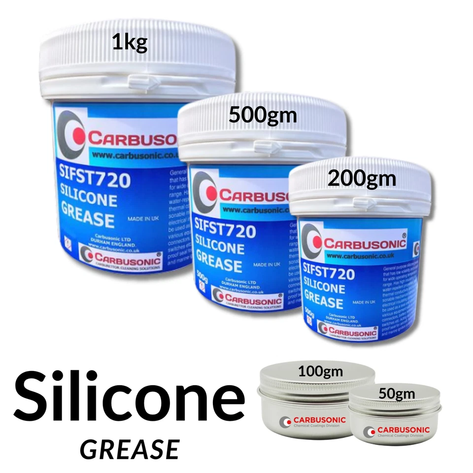 Pure Silicone grease, Universal lubrication, rubber, latex, dielectric, O rings - Image 1 of 4