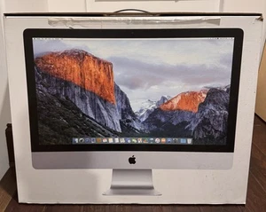 Apple iMac 27-inch 5K 3.3GHz Quad-core i5 (Late 2015) 8GB AMD Radeon R9 2GB - Picture 1 of 9