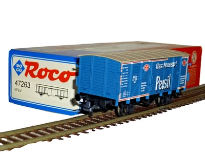 Roco 47263 zweiachsiger KPEV Güterwagen "Persil" 1:87 H0 DC neuwertig in OVP - Bild 1 von 4