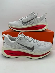 Nike Vomero 18 Men's Size 15 Platinum Tint Siren Red Running Shoes HM6803 001 - Picture 1 of 6