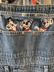 Mono De Colección Disney 101 Dálmatas Talla M Adulto Bordado Dálmatas Bolsillo Años 90 - Imagen 1 de 24