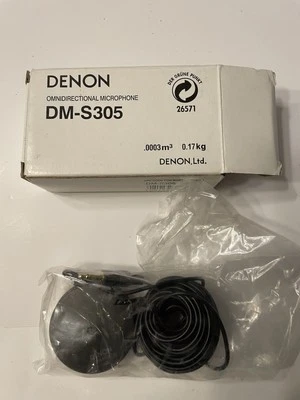 Micrófono omnidireccional DENON DM-S305 micrófono doméstico para sonido envolvente  Foto 1 de 4