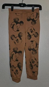 DISNEY ALL OVER PRINT PANTS MICKEY MOUSE JUNIOR KIDS SZ 5T - Picture 1 of 3