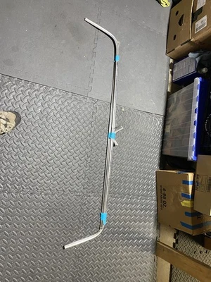 Juego de molduras de acero inoxidable ventana trasera camioneta Ford F100 F250 F350 1967-1972 Foto 1 de 4