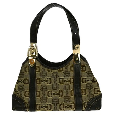 GUCCI BEIGE CANVAS HANDBAG 145761 002122 NQ01566 - Image 1 of 4