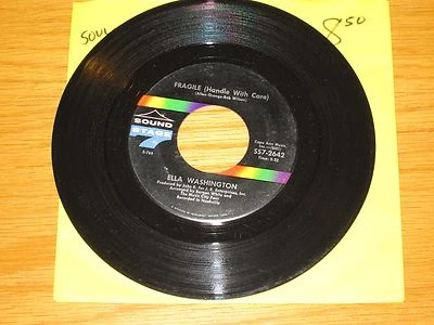 NORTHERN SOUL 45 RPM - ELLA WASHINGTON - SOUND STAGE 7 2642 - "FRAGILE"  - Image 1 of 2
