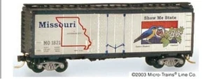 MICRO TRAINS (N) 21373 MISSOURI STATE CAR - Picture 1 of 1