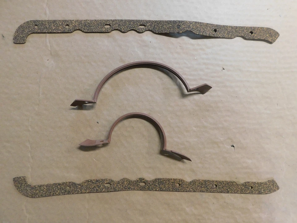 Juego de juntas de cárter de aceite de corcho Detroit 16337C para Ford Escort Mercury Lynx 98 CID 4 cilindros Foto 1 de 3