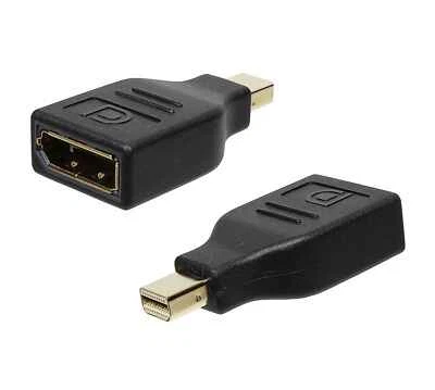 Displayport auf Mini-Displayport 1.2 DP Stecker zu Buchse 4K 3D HDCP TB2 - Bild 1 von 4