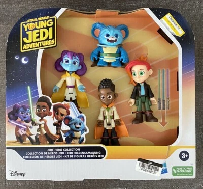 Star Wars Young Jedi Adventures Jedi Hero Collection 4pk Nuevo Foto 1 de 4