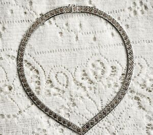 Italian Sterling Silver/Gold Highlights Milor Designer Necklace