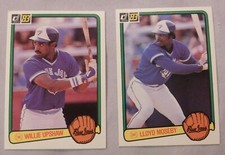 1983 Donruss Toronto Blue Jays Baseball Card Pick one