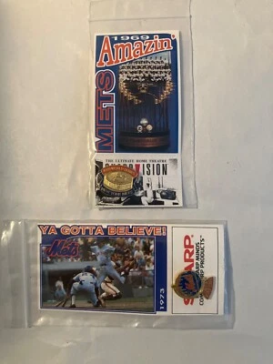 Mets World Series  2 Pin lot - Image 1 of 4