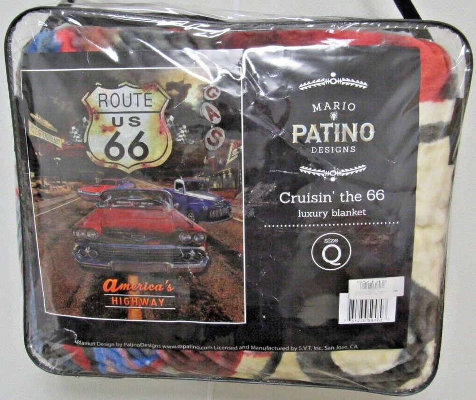 Mario Patino "Call of the Maiden" Native American Wolf Plush Blanket Queen