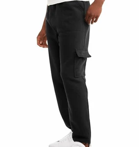 Men's Fleece Cargo Pants: M & XL - Picture 1 of 4