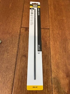 Master Mechanic 3/16" x 12" Black Oxide Drill Bit Extra Long Length - Picture 1 of 3