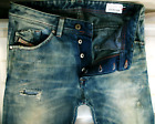 HOT AUTHENTIC ITALY Men's DIESEL @ DARRON 75L Slim TAPERED DISTRESS Jeans 30 x32