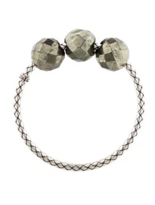 Bottega Veneta Pyrite Bead Bangle Bracelet - Picture 1 of 9