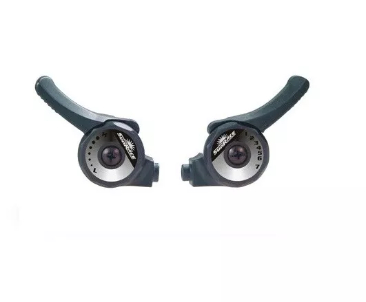 Bike Cycle Bicycle Sunrace Thumbshifter Trigger Shifter Gear Lever 5 6 7  Speed  - Image 1 of 1