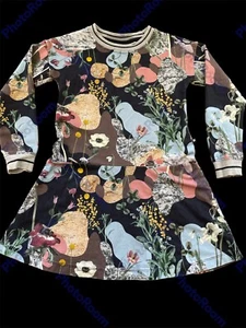 Molo EUC “Conny Northern Spirit” Black/Multicolored Organic Cotton Dress-5-6YRs - Picture 1 of 6