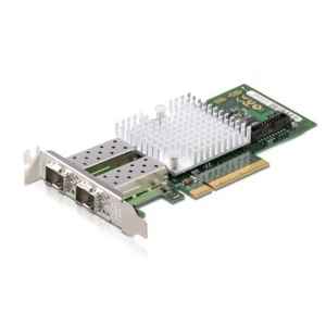 Fujitsu D2755-A11 Netzwerkkarte 1-Slot Breite 2x SFP+ Port 10GBit PCIe x8 - Bild 1 von 1