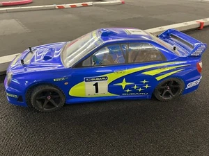 HPI Racing Super Nitro Rally RS4 Roller w/ Subaru Body - Picture 1 of 18