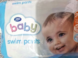 Boots Baby Swim Pants 2-3 Mths 12 Swim Nappies - Picture 1 of 3